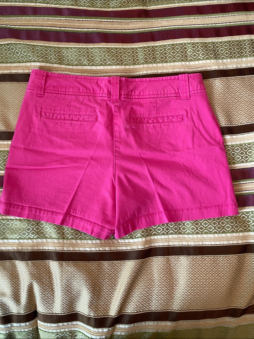 New York & Company Hot Pink Casual Shorts - Picture 2 of 7